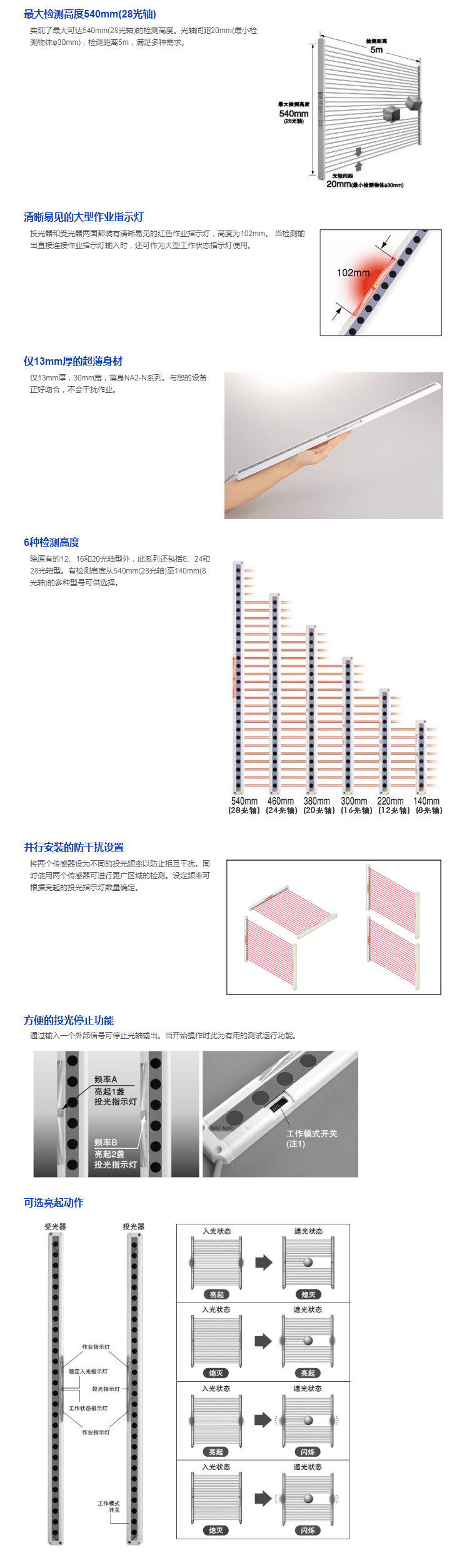 松下区域传感器